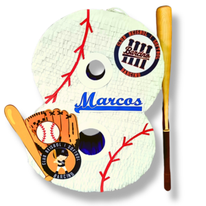 Piñata Silueta Numero